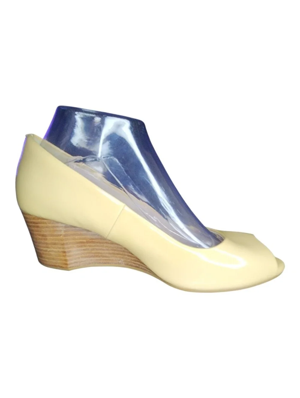 Cole Haan Sadie Grand Open Toe Wedge Pump, Womens 7.5
